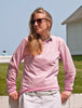 Women's Born In The USA Long Sleeve - Pink