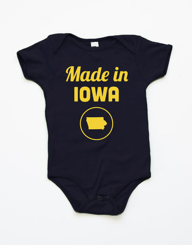 Made in Iowa Onesie